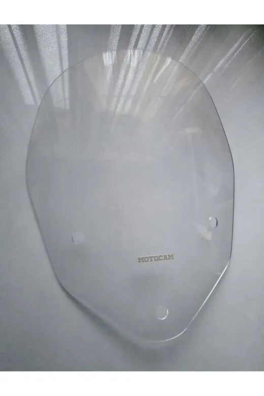 Aprilia SR Max 125 Ön Cam 2007-2015 Model 58cm Şeffaf Renkli 4mm