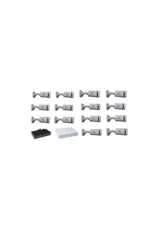 APROX MNX14 14Lü 5Mp Warmled Sesli İp Kamera Seti