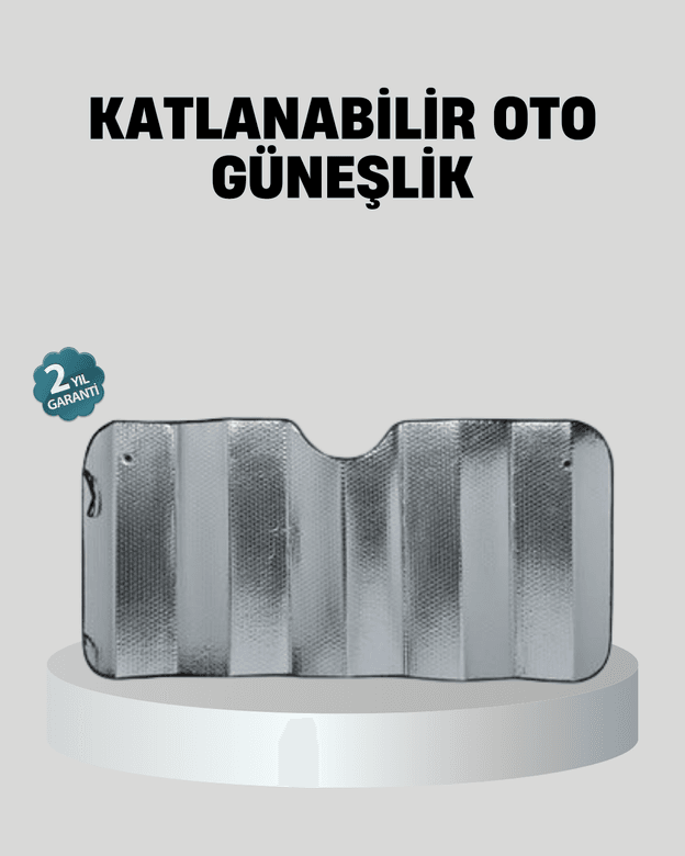 Araba Güneşliği Alüminyum Yansıtıcı Yüzeyle Etkili Isı Koruması