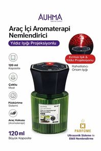Araç İçi Hava Nemlendirici & Koku Makinesi Ebony Esansı – 120Ml Aromaterapi Difüzör Araç Kokusu