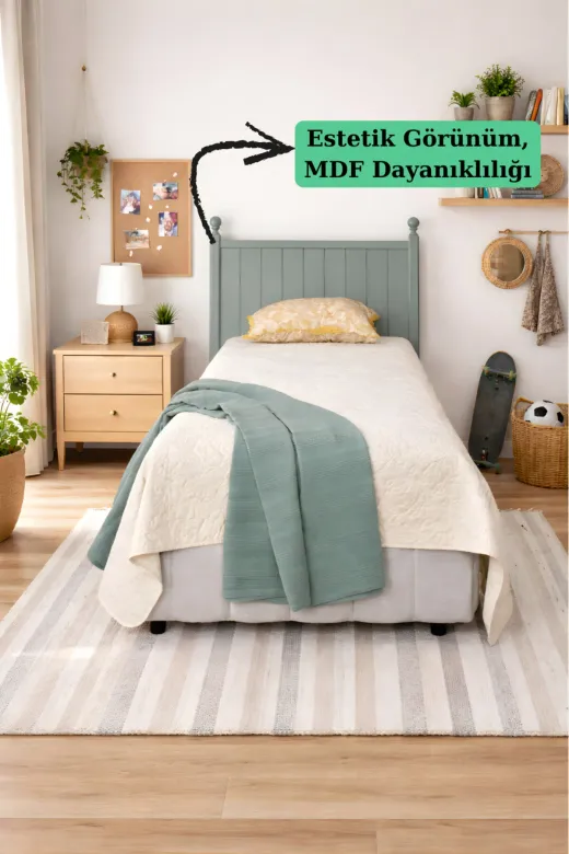 arionkids ARIONKIDSBSLK03 Gülsün Başlık 100X200 | Mdf | Estetik Ve Sağlam Tercih