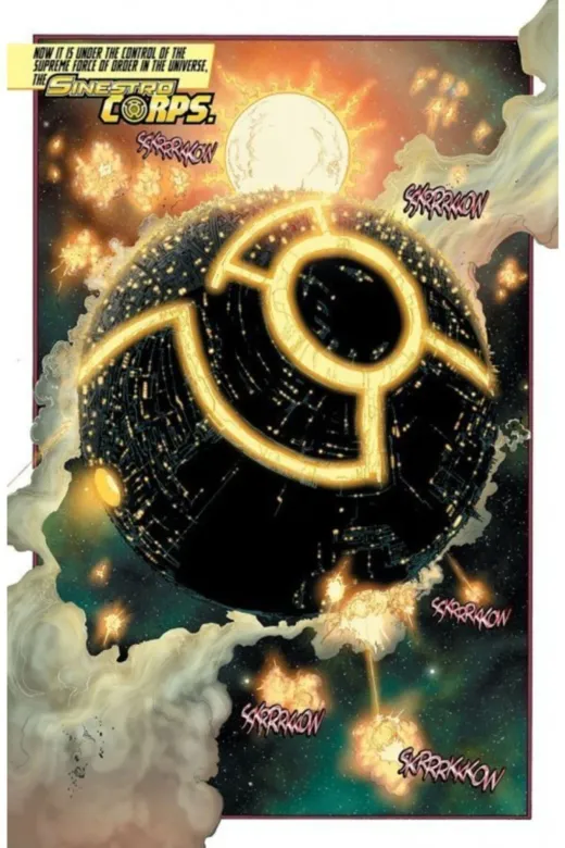 Arka Bahçe Yayıncılık 0001818661001 Sinestro Hükümranlığı-Hal Jordan Ve Green Lantern Birliği Cilt 1 - Robert Venditti
