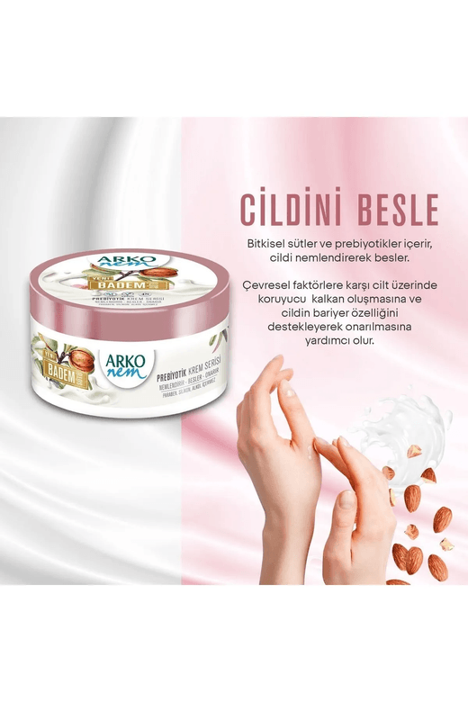 Arko Nem 22071995 Arko Krem Nem Probiyotik 250 Ml Badem Sütü