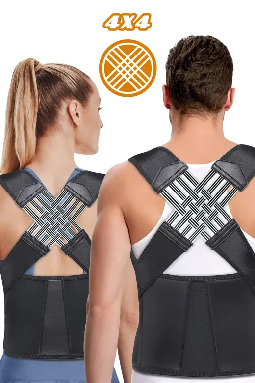 Arnee Kolonlu Korse Dik Duruş Korsesi Sırt Korsesi Kamburluk Önleyici Medikal Bel Korsesi Unisex Dik Durma Korsesi