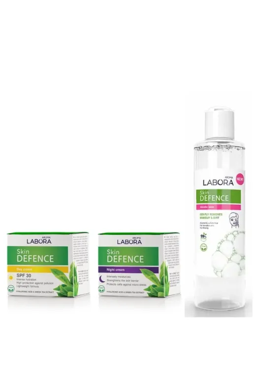 Aroma 517 Labora Skın Defence % 99 Bitkisel Cilt Bakım Seti 3 Lü