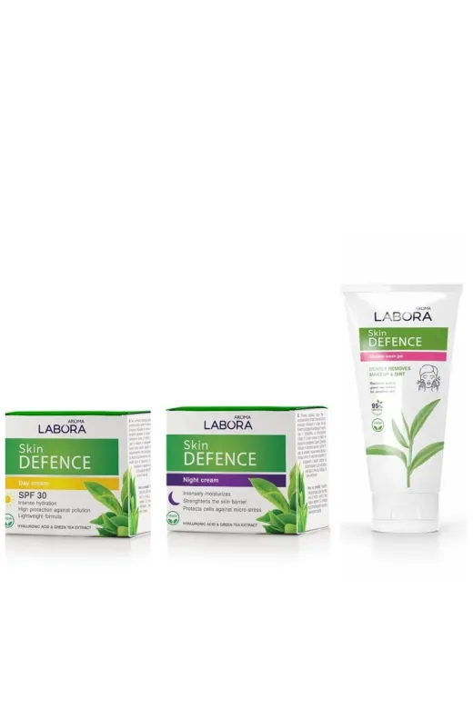 AROMA NATURAL 516 Aroma Labora Skın Defence % 99 Bitkisel Cilt Bakım Seti 3 Lü