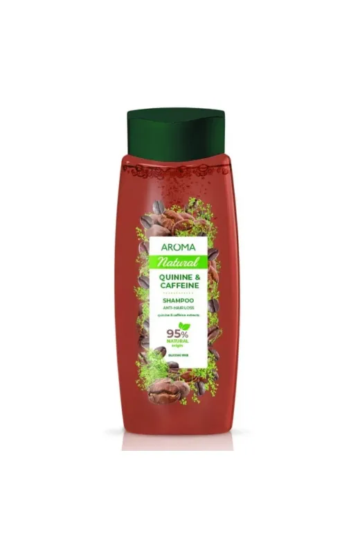 AROMA NATURAL 65841 Şampuan Kinin Ve Kafein 400 Ml