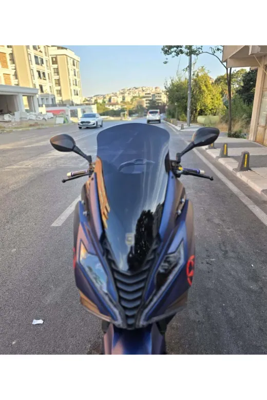 Arora GT 125 Ön Cam 2023-2026 Model 65cm Siyah Renkli 4mm ORİJİNAL BOYLU