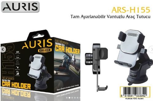 Ars-H155 Tam Ayarlanabilir Vantuzlu Araç Tutucu