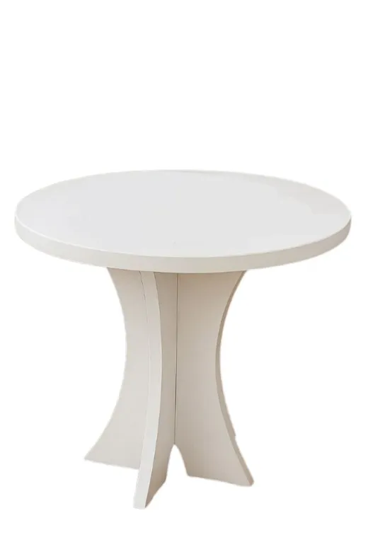ARS TAŞ 108138 Fiskos Yuvarlak Sehpa Mdf