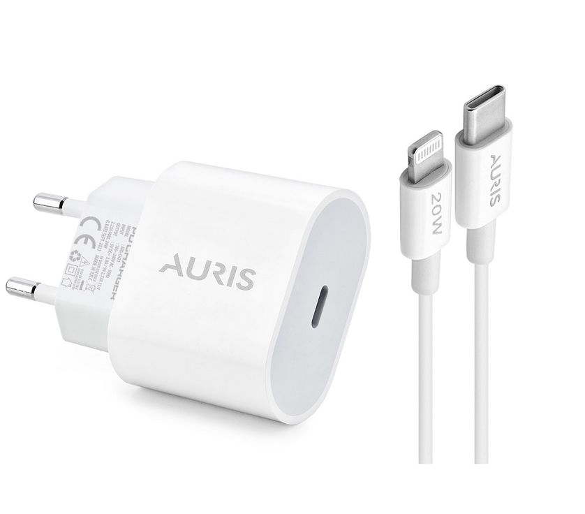 ArsCH21 Auris Ars-Ch21 20W Usb-C'den Lightning Pd Şarj Cihazı