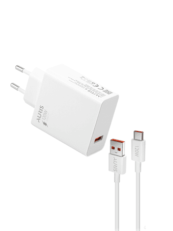 arsvh37 Auris 120 Watt Usb To Type C Yüksek Hızlı Şarj Aleti Seti 120 W Usb Başlık + Type C Kablo Saliseli