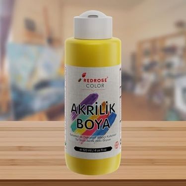 ART 133249833 Sarı Akrilik Boya 120Ml