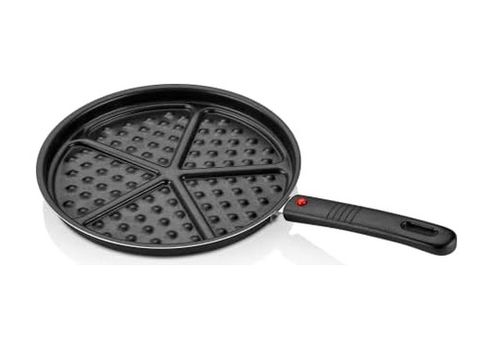 ART 57855210127195180184975 Redio Waffle Tava,%100 Alüminyum Gövde, 26 Cm Açık Bakır