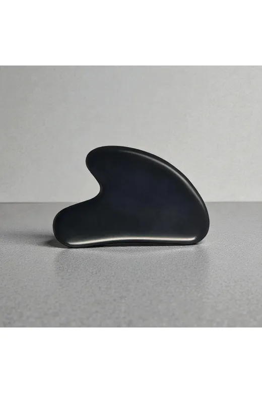 ART LİFE DOĞALTAŞ Natural Stones 48484654987984651 Sertifikalı Obsidyen Gua Sha Masaj Taşı