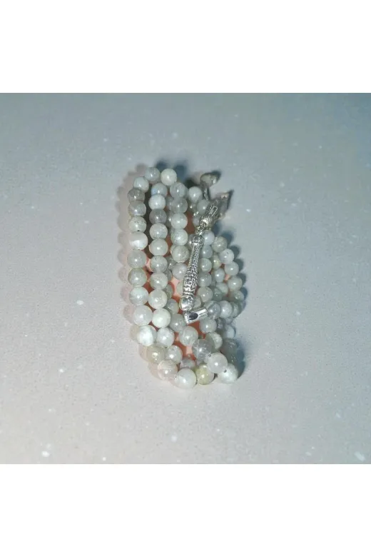 ART LİFE DOĞALTAŞ Natural Stones 5648484654685489435 Labradorit Taşı 8 Mm 99 Lu Namaz ( Dua ) Tesbihi