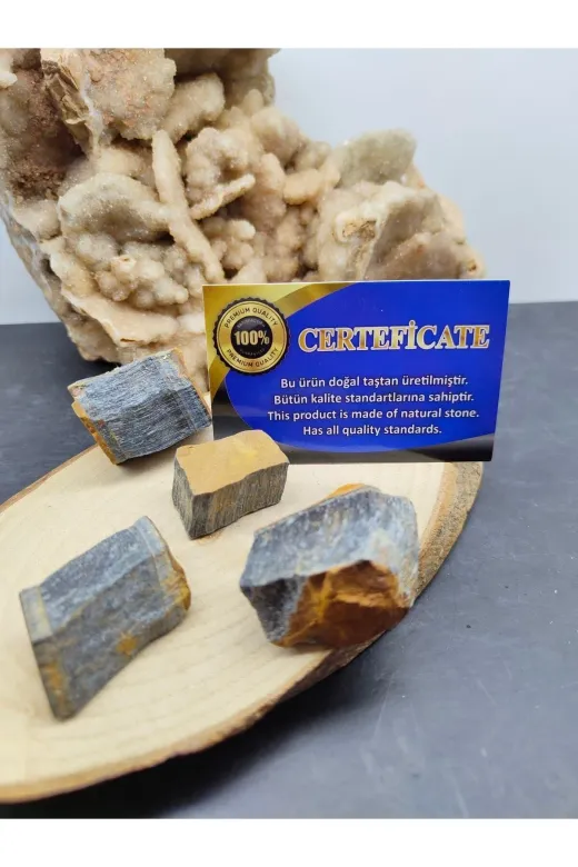 ART LİFE DOĞALTAŞ Natural Stones ART LİFE DOĞALTAŞ Natural Stones 300388 Kıyanit Ham Doğal Taş (Sertifikalı)