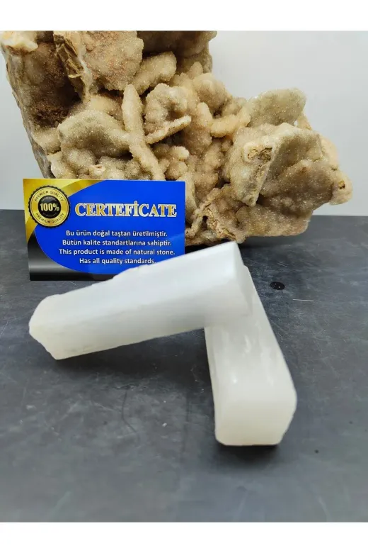 ART LİFE DOĞALTAŞ Natural Stones ART LİFE DOĞALTAŞ Natural Stones 300327 Küçük Krizokol Ham Doğal Taş Kaya Sertifikalı