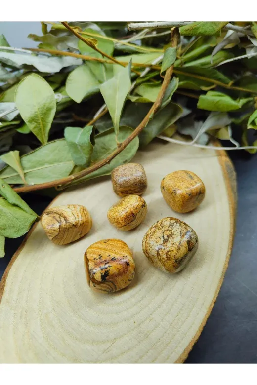ART LİFE DOĞALTAŞ Natural Stones ART LİFE DOĞALTAŞ Natural Stones 300293 Odun Jasper Doğal Taş Tımbıl (Sertifikalı)