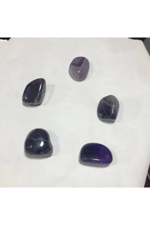 ART LİFE DOĞALTAŞ Natural Stones ART LİFE DOĞALTAŞ Natural Stones 300339 Tamburlanmış Ametist Doğal Taş (2-2,5Cm)