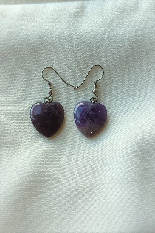 ART LİFE DOĞALTAŞ Natural Stones artlıfe900519 Sertifikalı Akik Kırıktaş Doğaltaş Kalp Kolye