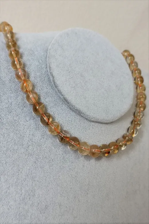 ART LİFE DOĞALTAŞ Natural Stones artlıfe900546 Sertifikalı 8 Mm Lapis Lazuli Doğaltaş Kolye