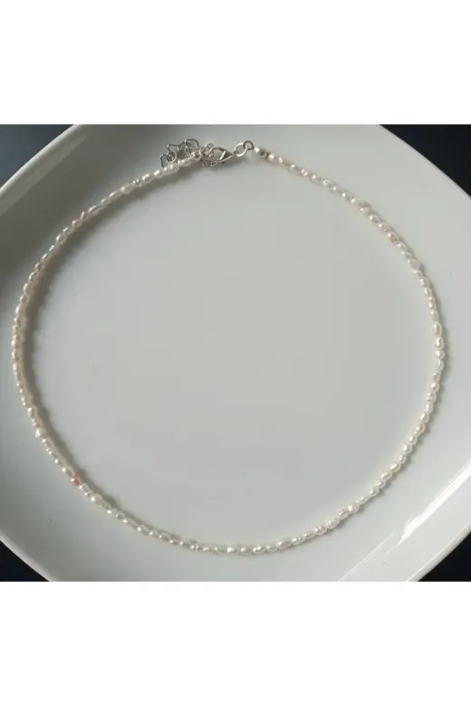 ART LİFE DOĞALTAŞ Natural Stones artlıfe900557 Sertifikalı 8 Mm Lal Granat Garnet Doğaltaş Kolye