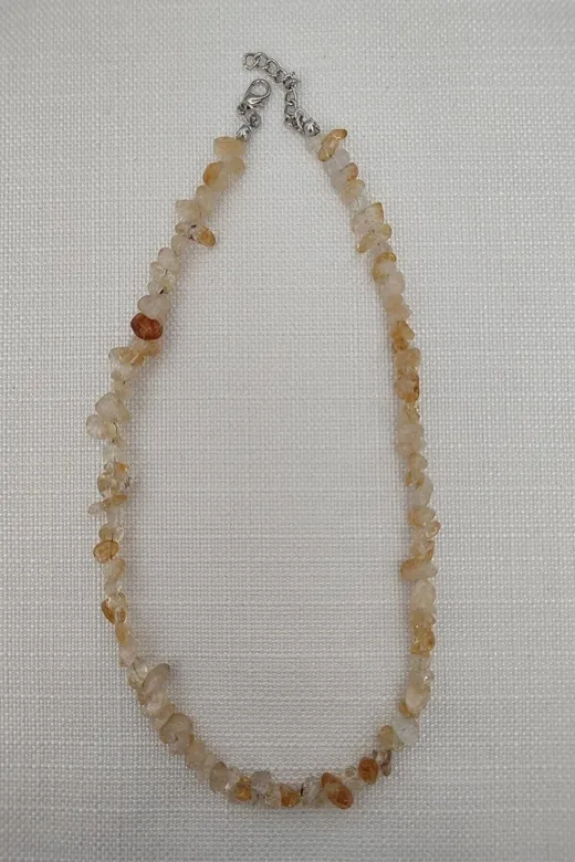 ART LİFE DOĞALTAŞ Natural Stones artlıfe900620 Sertifikalı Kaplangözü Kırıktaş Doğaltaş Kalp Kolye