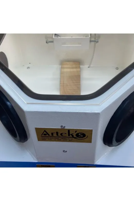 Arteks Teknik Zımp01 Kuyumcu Çalışma Zınpara Vakumlu Kabin