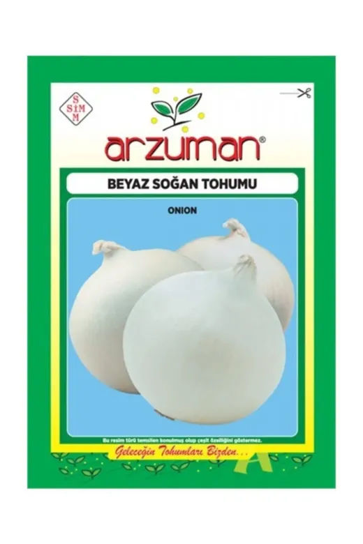 Arzuman Tohum TA3840810148 Beyaz Soğan Tohumu