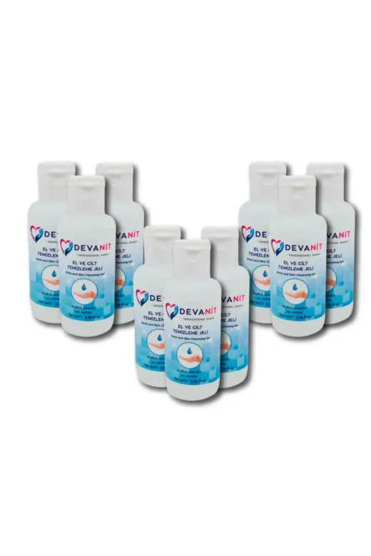 aşk-ı sermest DZNFKTN53 Devanit Dezenfektan 9 Adet 100 Ml El Temizleme Jeli ,