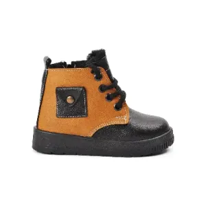 Aspor Siyah Camel Unisex Bebek Bot