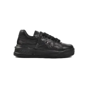 Aspor Siyah Cilt Erkek Sneaker Premium