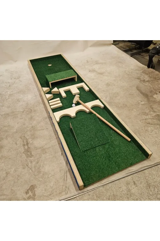 assa spor AKT-037 Mini Golf Modüler Mini Golf Sahası Profesyonel