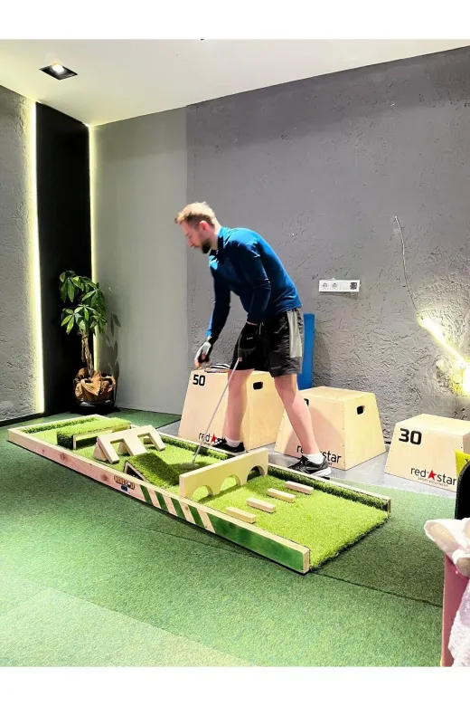 assa spor AKT-037 Mini Golf Modüler Mini Golf Sahası Profesyonel