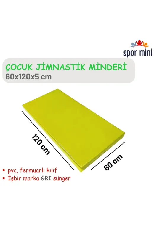 ASSASPOR JIM-067 Jimnastik Minderi Sarı 60X120