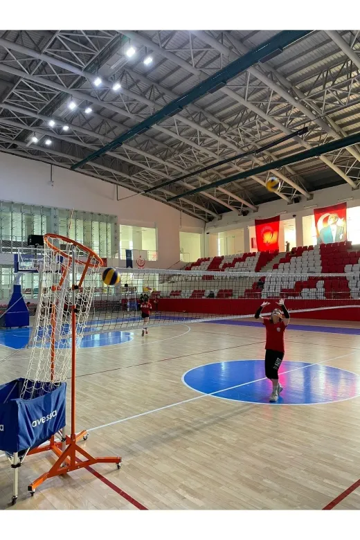 ASSASPOR Vly-010 Ç Voleybol Pas Çemberi Voleybol Direği Profesyonel