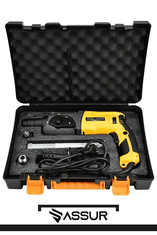 Assur 850W Darbeli Metal Şanzıman Kırıcı Delici Hilti Matkap