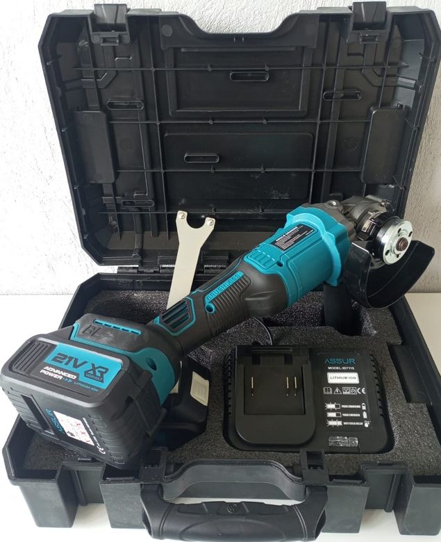 ASSUR assurakülü 21V Çift Akülü 125Mm Kömürsüz Şarjlı Taşlama