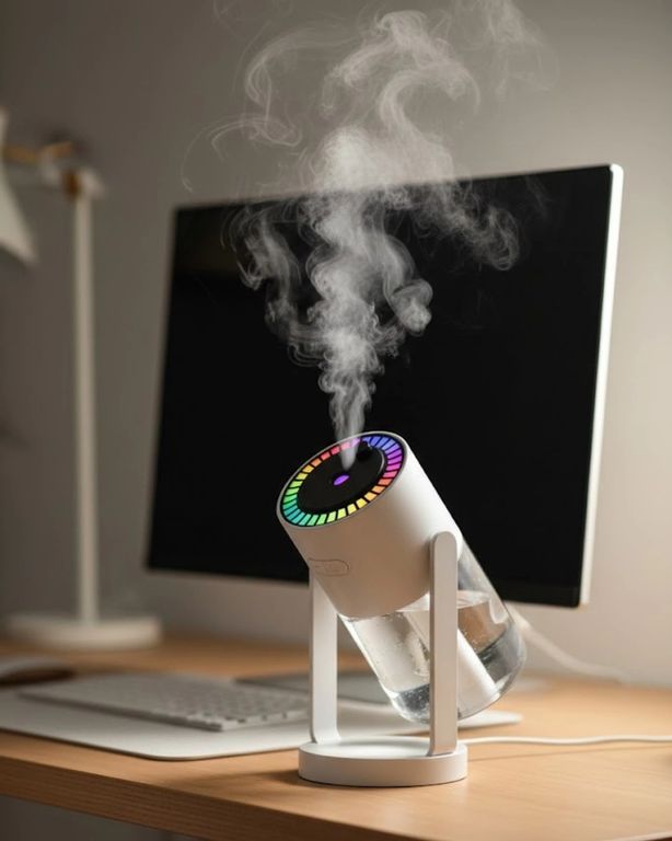 ASTRALTECH 119691207 Yıldızlı Projektör Hava Nemlendirici Ultrasonik Buhar Ve Rgb Işık Diğer