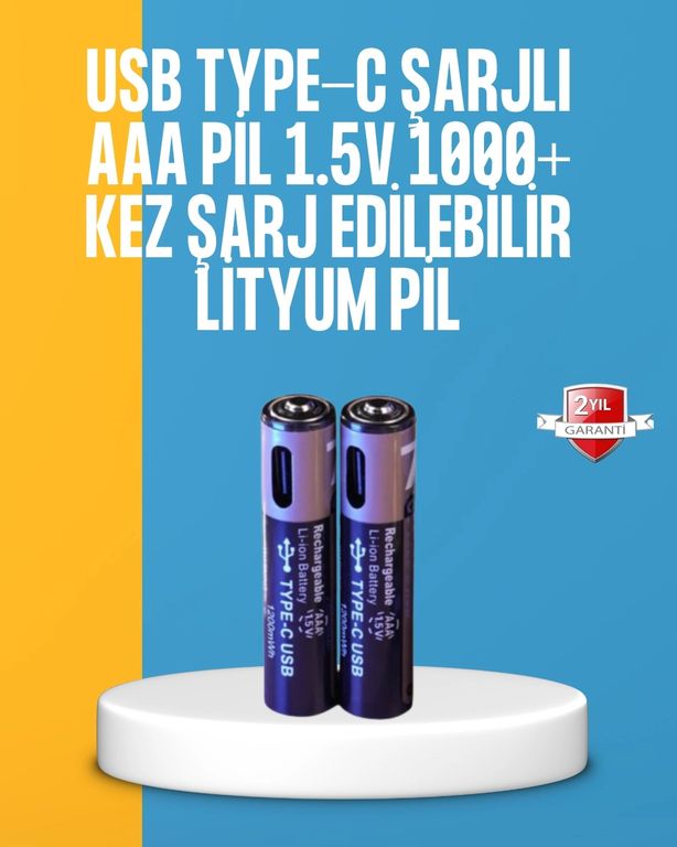 ASTRALTECH 119924294 Lityum Aaa Pil Düşük Enerji Tüketen Cihazlar İçin Maksimum Dayanıklılık