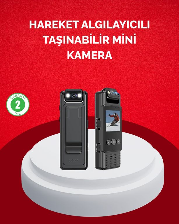 ASTRALTECH 97949067 Mini Kamera 1080P Full Hd Taşınabilir Güvenlik Ve Kayıt Cihazı
