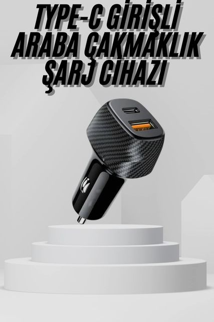ASTRALTECH TKNUCZZZPG38ŞARJCİHAZIIIIIII4MKR Araç İçi Şarj Cihazı 38W Güç Kapasiteli Type-C Girişli Araba Çakmaklık Standart