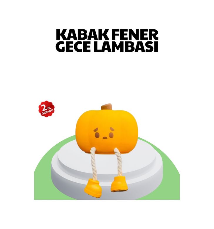 ASTRALTECH TRİTHLTXUCZZKABAKIŞIK-2-BLNCCC Şarjlı Pumpkin Led Masa Lambası Zamanlayıcılı Dokunmatik Çok Renkli
