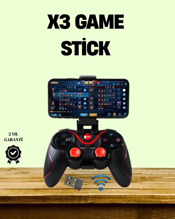 ASTRALTECH TRİTHLTXUCZZX3GAMEPAD-1-BLNCCC Ergonomik Tasarımlı Şarjlı Kablosuz Gamepad
