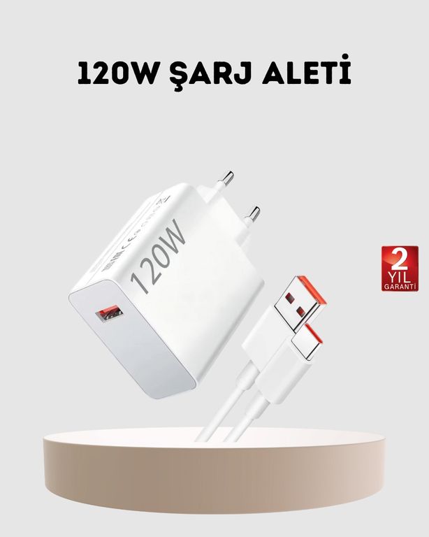 ASTRALTECH TRİTHLTXUUCZZZ120WŞARJALETİİİİİ-2-BLNCCC 120W Usb-C Şarj Adaptörü Süper Hızlı Şarj Güç Kaynağı Seti