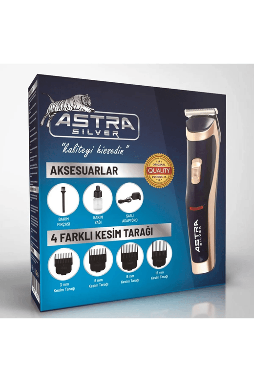 AstraSilver RD-6005 Astra Silver Rd-6005 Pofesyonel Saç Sakal Tıraş Makinesi