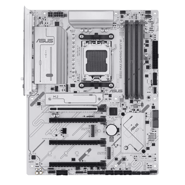 Asus B850 Max Gaming Wi-Fi Beyaz Anakart