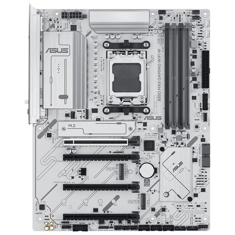Asus B850 Max Gaming Wi-Fi Beyaz Anakart