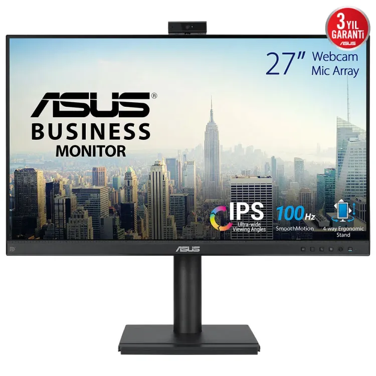 ASUS BE279QFK 27'' IPS Webcam Kurumsal Monitör
